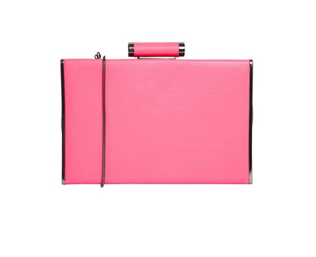 French Connection Bright Pink Clutch Bag, Â£65 - 14 Most Expensive Looking High Street - Heart