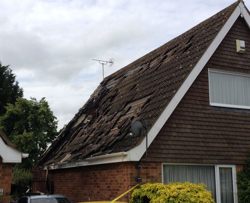 House Explosion Bletchley