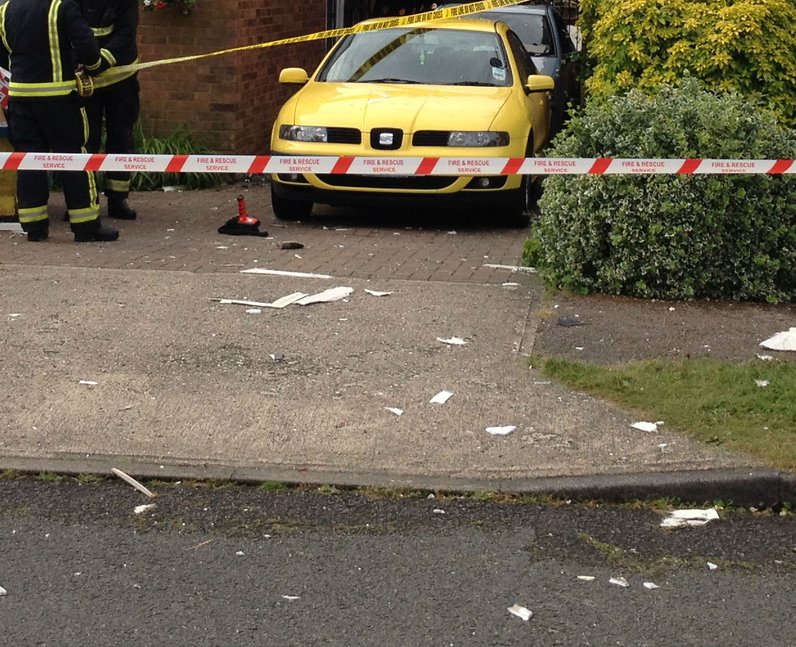 House Explosion Bletchley