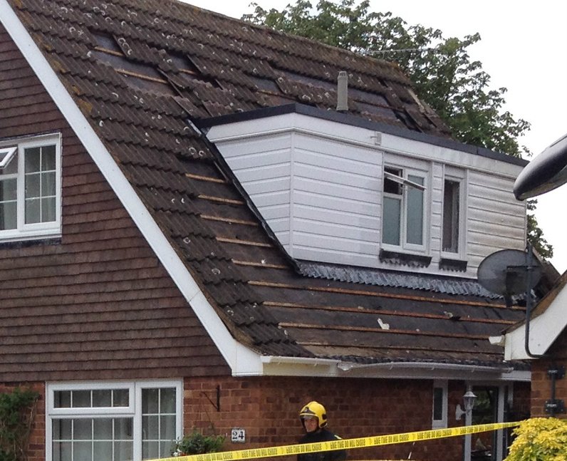 House Explosion Bletchley