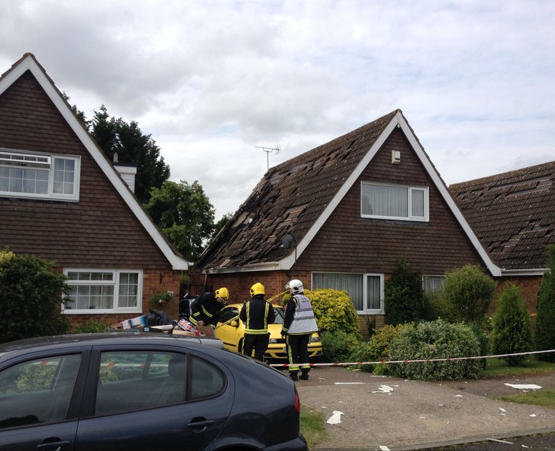 House Explosion Bletchley