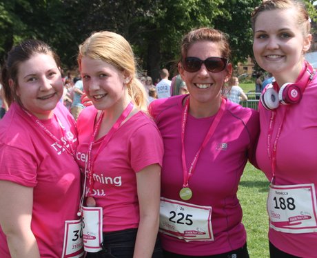 Race for Life Gloucester - The Finishers 2014