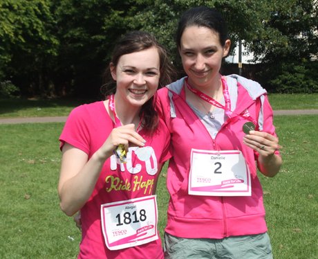 Race for Life Gloucester - The Finishers 2014