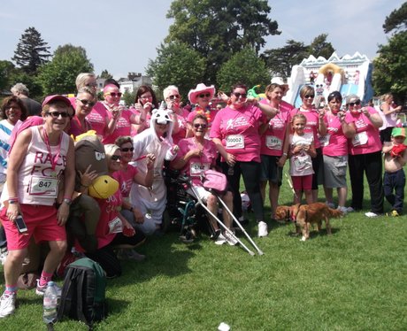 Race for Life Gloucester - The Finishers 2014