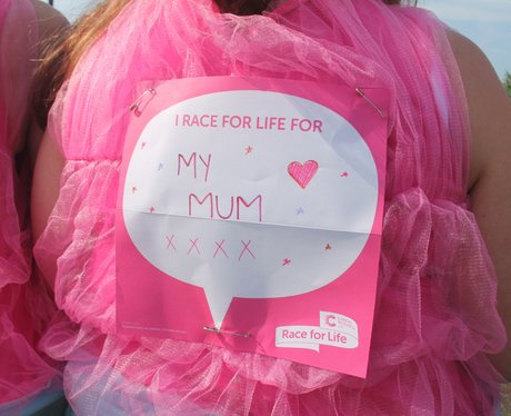 Race for Life Gloucester- The Messages 2014