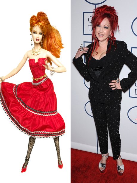 Cyndi Lauper Barbie and Cyndi