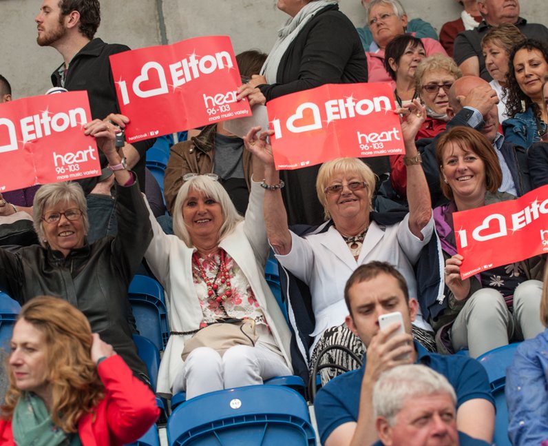 Elton John in Colchester