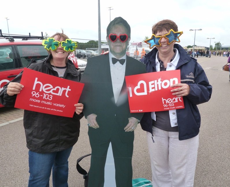 Elton John In Colchester