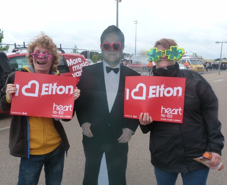 Elton John In Colchester
