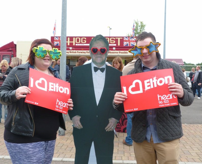 Elton John In Colchester
