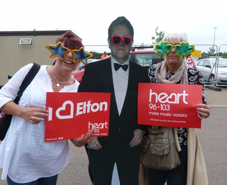 Elton John In Colchester