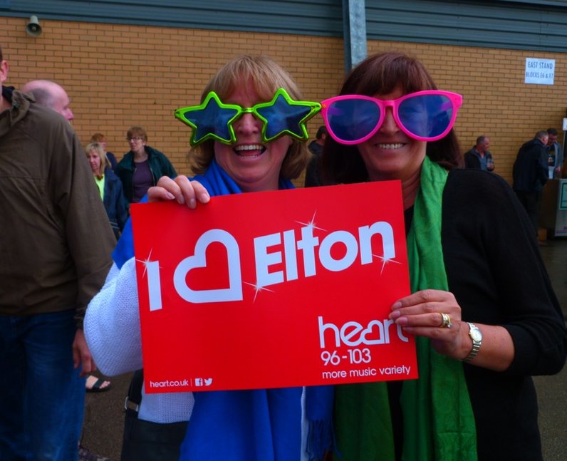 Elton John In Colchester