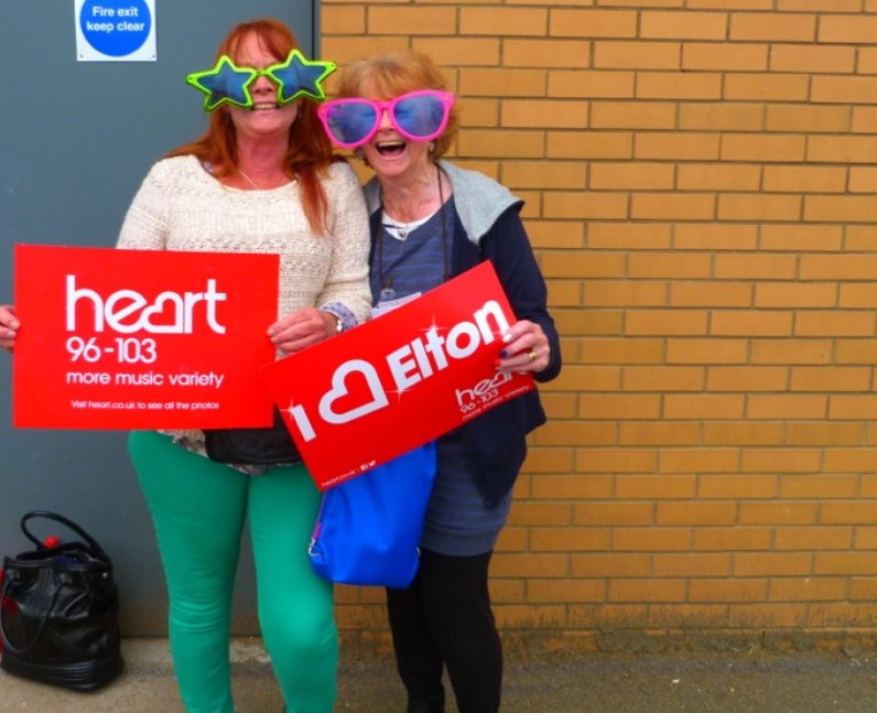 Elton John In Colchester