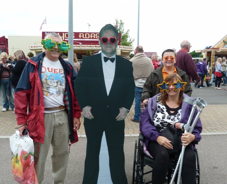 Elton John In Colchester