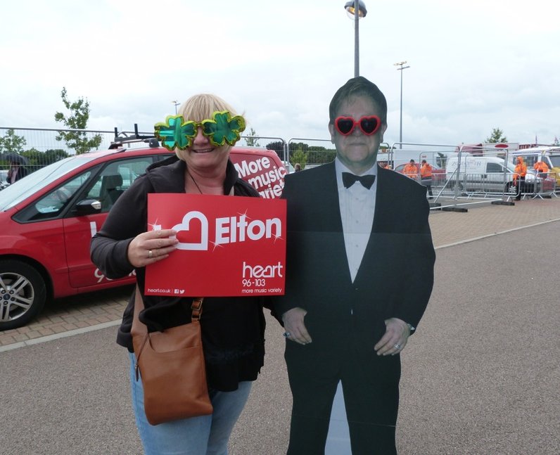 Elton John In Colchester