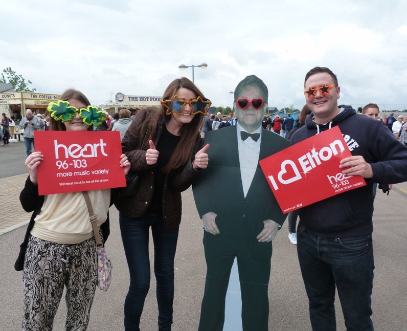 Elton John In Colchester