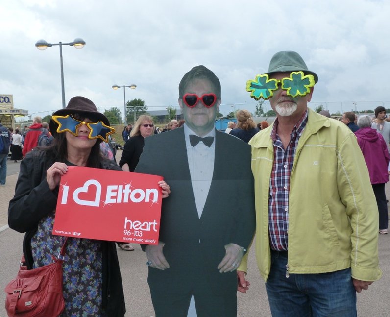 Elton John In Colchester
