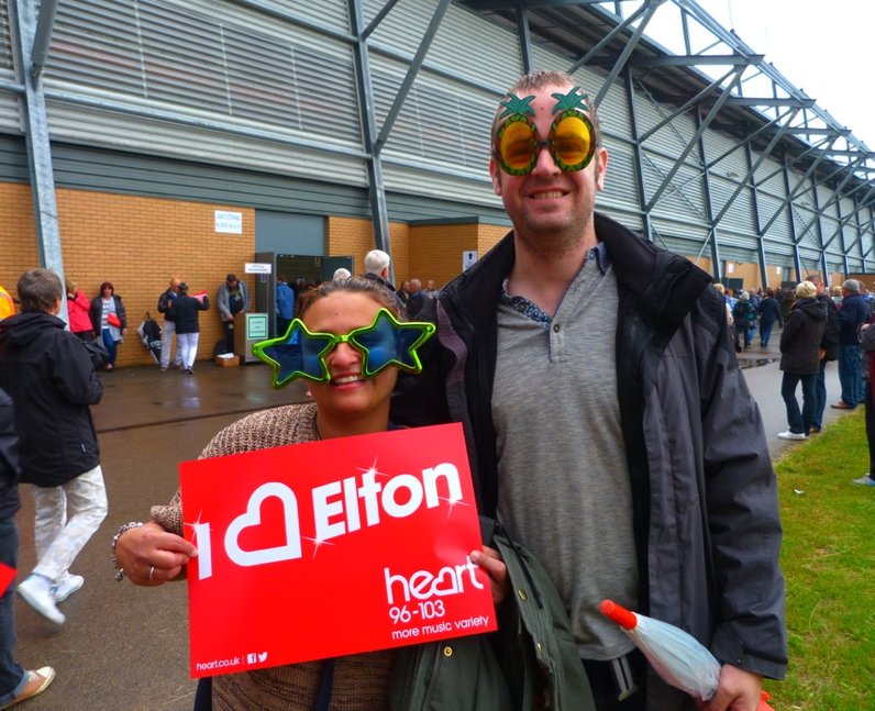 Elton John In Colchester