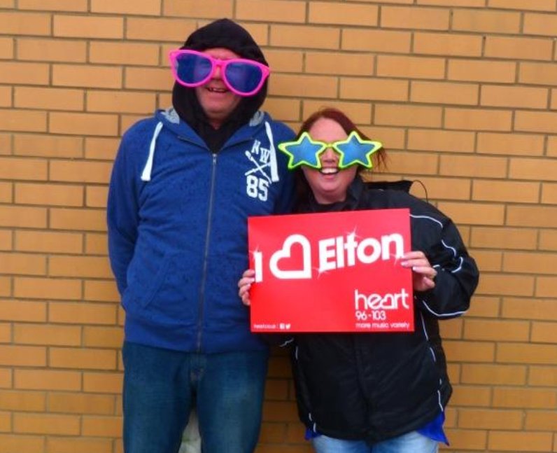 Elton John In Colchester