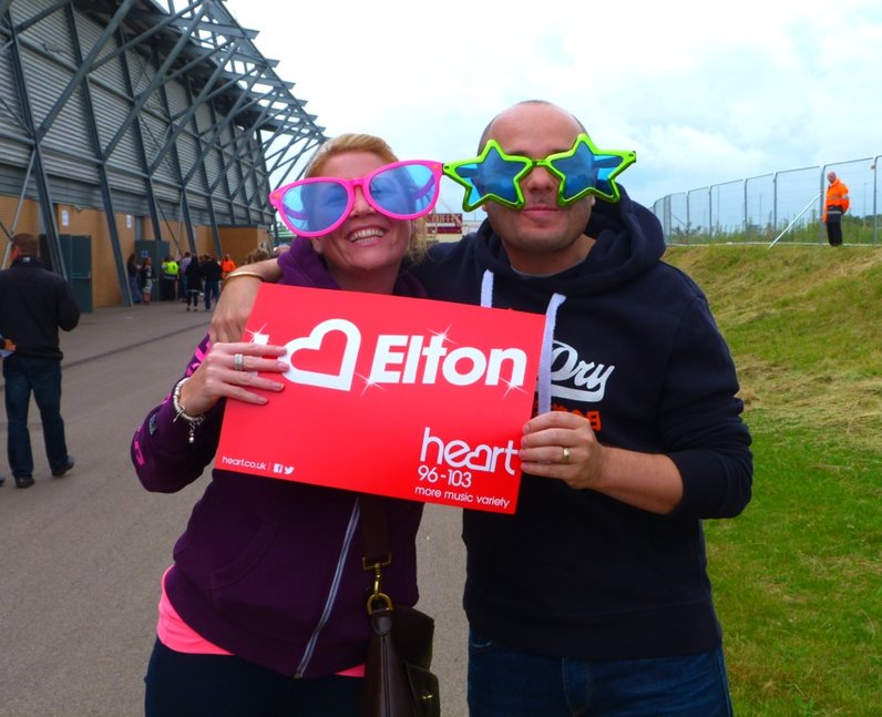 Elton John In Colchester