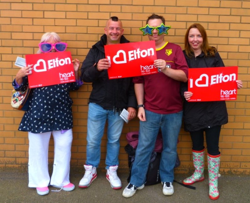 Elton John In Colchester