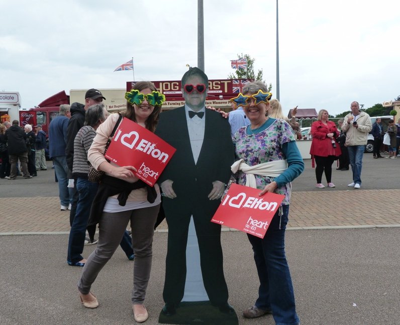 Elton John In Colchester