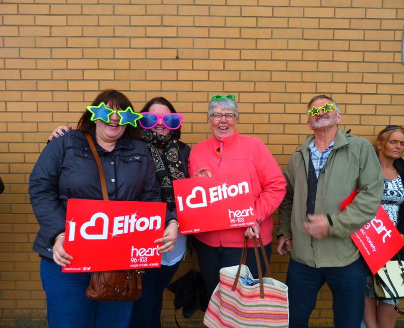 Elton John In Colchester