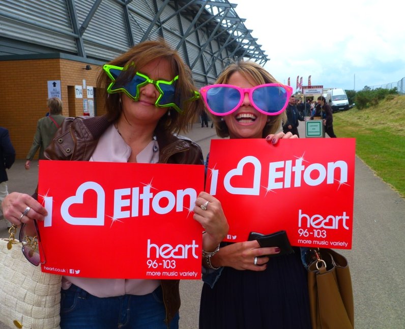 Elton John In Colchester