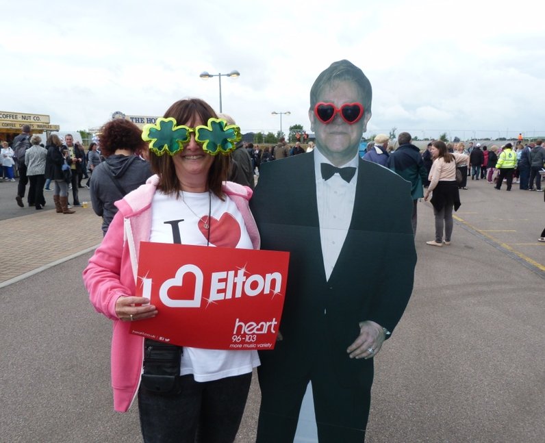 Elton John In Colchester