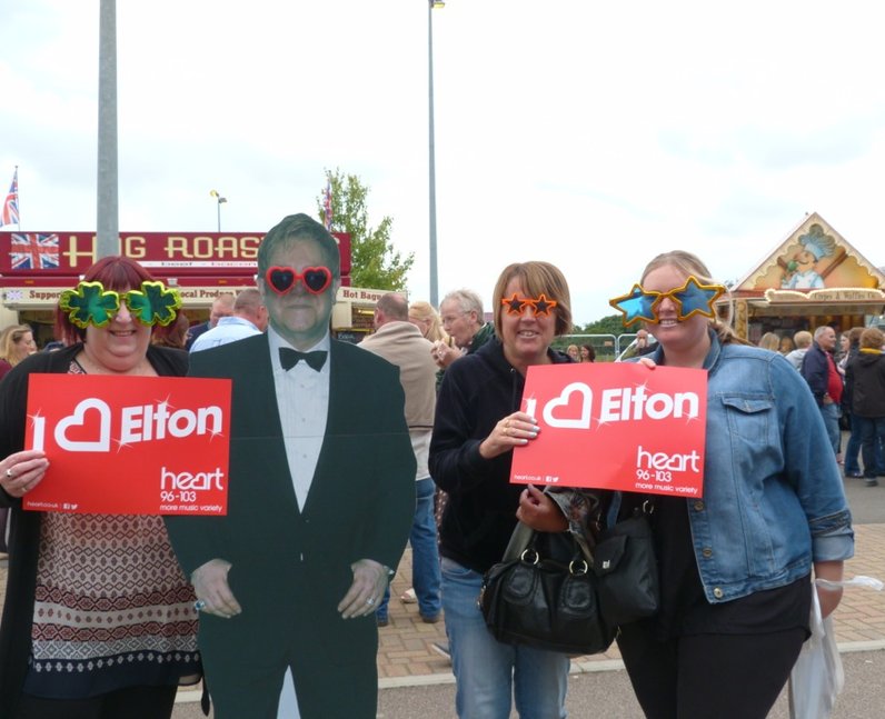 Elton John In Colchester