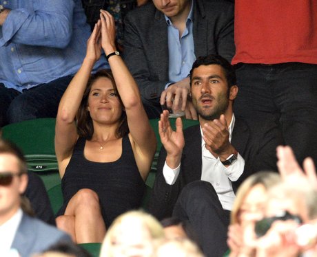 Gemma Arterton at Wimbledon 2014