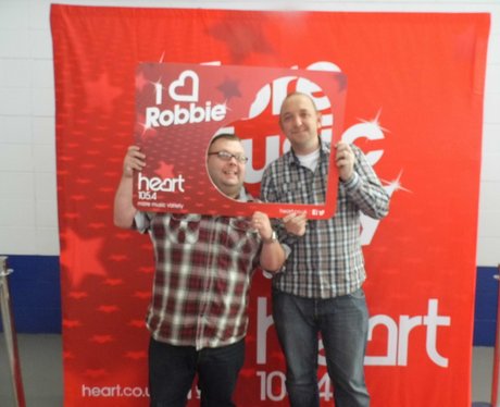 Heart Angels at Robbie Williams!