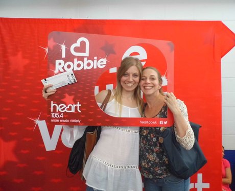 Heart Angels at Robbie Williams!