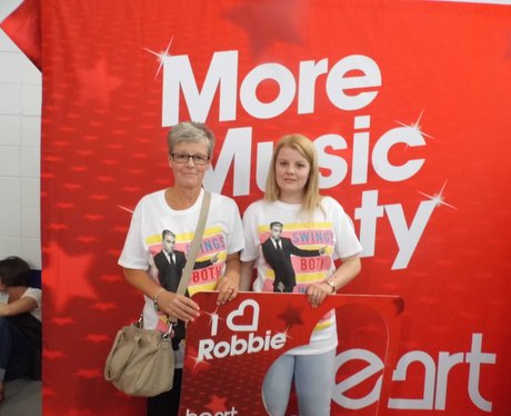 Heart Angels at Robbie Williams!