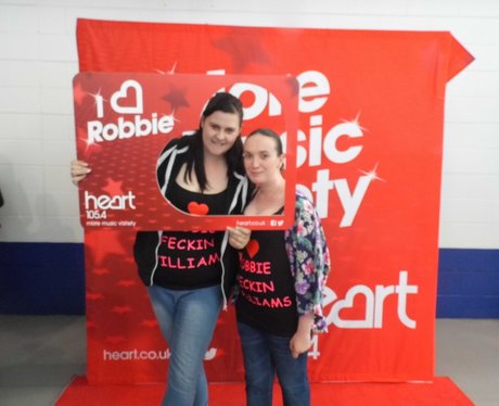 Heart Angels at Robbie Williams!