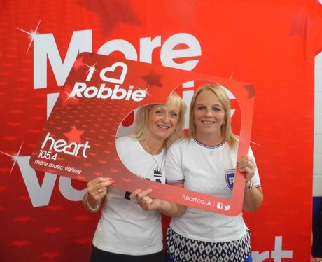 Heart Angels at Robbie Williams!