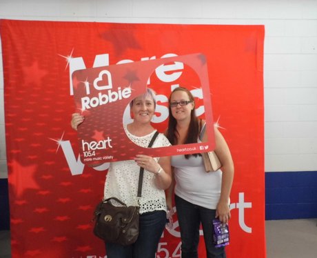 Heart Angels at Robbie Williams!