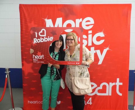 Heart Angels at Robbie Williams!
