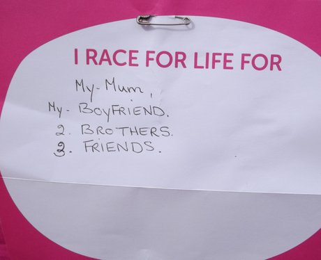 Heart Angels: Bristol Race For Life - The Messages