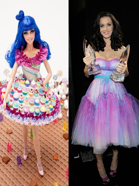 With Her Blue Hair And Cupcake Dress Katy Perry Barbie Is Every Bit As Fun As Her Heart 