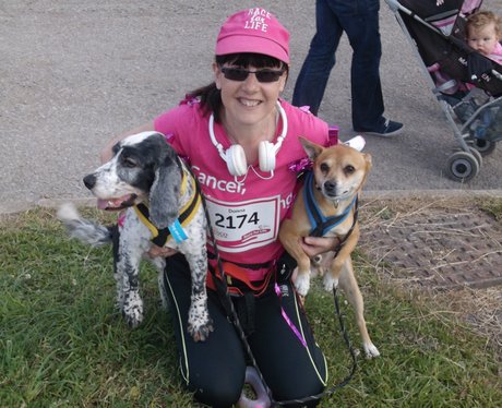Race for Life Cheltenham - The Happy Dogs 2014