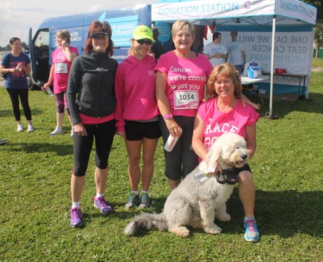 Race for Life Cheltenham - The Happy Dogs 2014