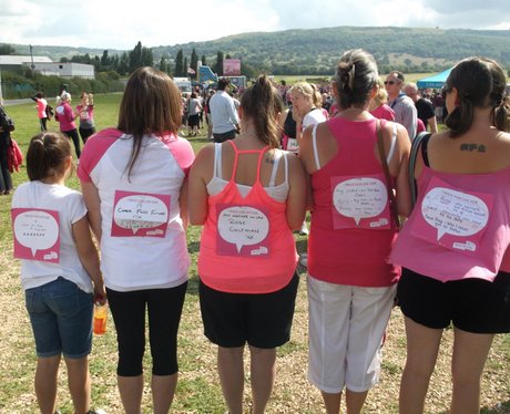 Race for Life Cheltenham - The Messages 2014