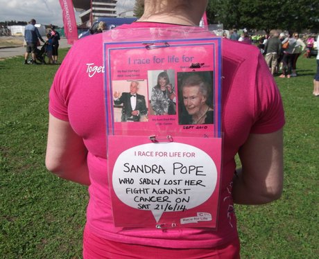 Race for Life Cheltenham - The Messages 2014