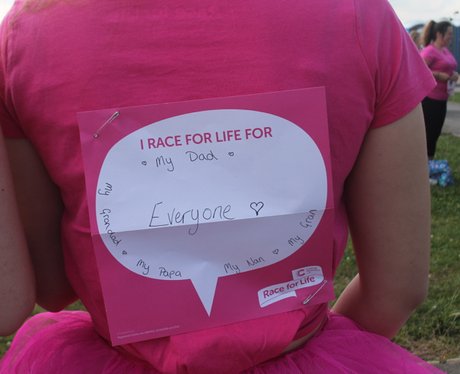 Race for Life Cheltenham - The Messages 2014