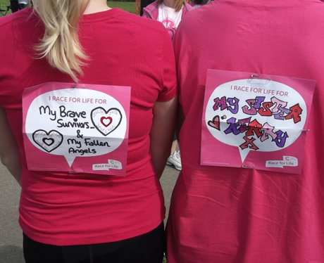 Race for Life Cheltenham - The Messages 2014