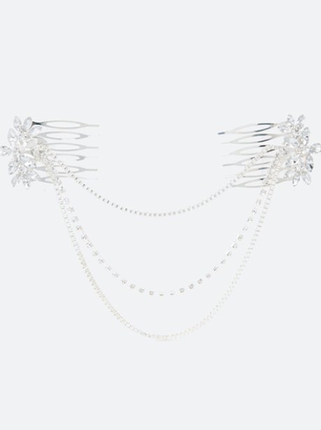 New Look Crystal Hair Comb