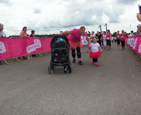 Newbury Race for Life 2014 - Finish Line