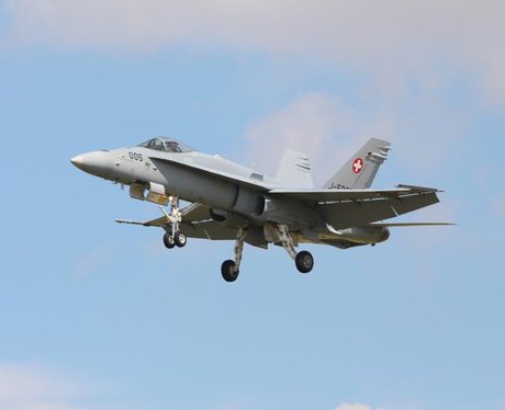 Royal International Air Tattoo: Arrivals Day