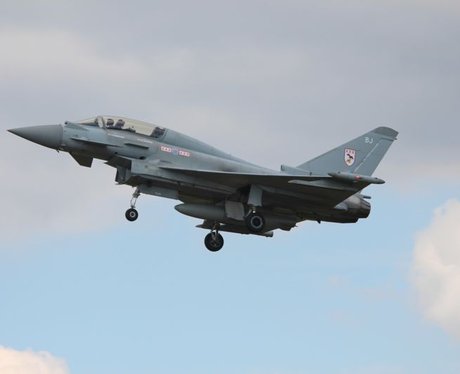 Royal International Air Tattoo: Arrivals Day